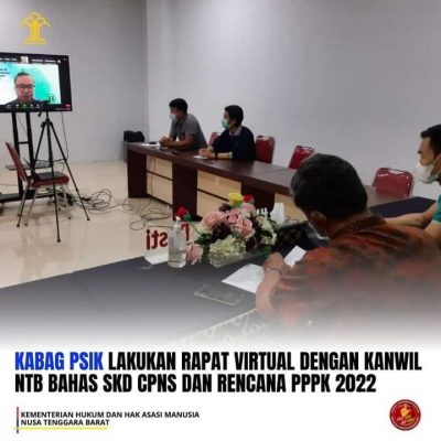 Sebanyak 5.951 Pelamar CPNS Kemenkumham NTB akan Mengikuti SKD