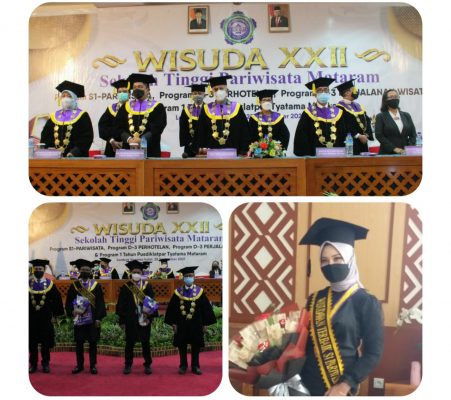 Wisuda Perdana S1 Pariwisata STP Mataram