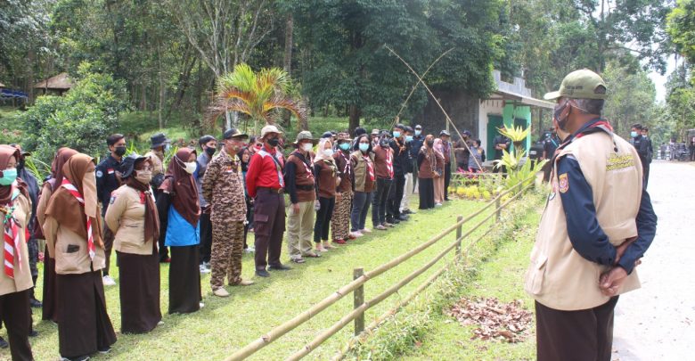 Kwarda Gerakan Pramuka NTB Dukung Desa Tetebatu Go International