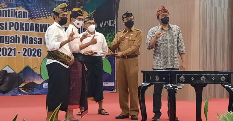 Palantikan dan Pengukuhan AP Mandalika Oleh Dispar Lombok Tengah