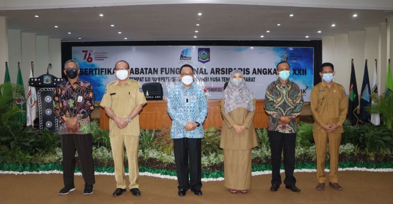 Wagub NTB Ingin Kualitas Kearsipan di NTB Alami Percepatan