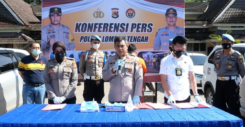 Jelang IATC dan WSBK Polres Loteng Ungkap Kasus Penggelapan Kendaraan
