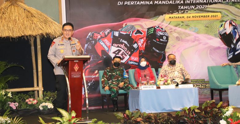 Polda NTB Simulasikan Sekenario TFG Pengamana IATC dan WSBK Mandalika