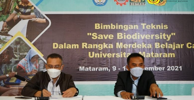 Universitas Mataram sebagai Tuan Rumah Save Biodiversity