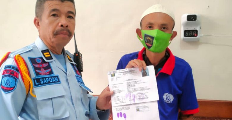 Lapas Kelas llB Selong Melepaskan Satu Warga Binaan