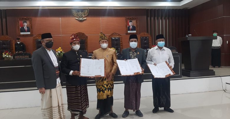 Pemkab dan DPRD Tandatangani Nota Kesepakatan Bersama KUA-PPAS 2022