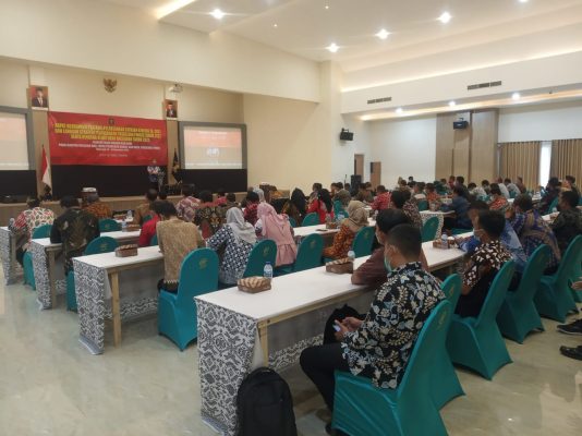 Rakor Lapas Kelas IIB Selong Kanwil Kemenkumham NTB Tahun 2021