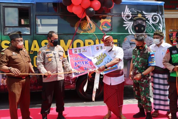 Kapolres Lotim Launching Kegiatan Vaksinasi Berhadiah