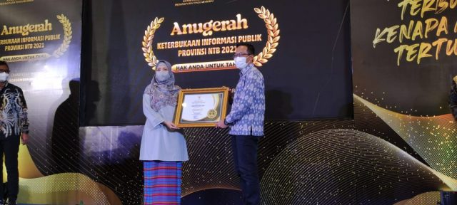 Lotim Raih Tiga Besar dalam Keterbukaan Informasi Publik se Provinsi NTB