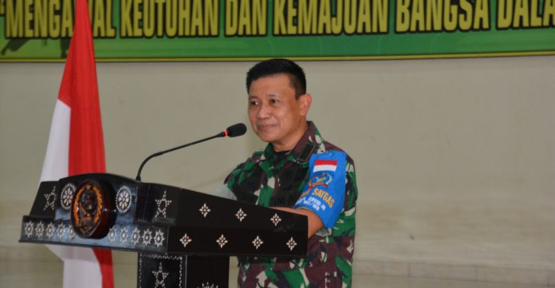 Korem 162/WB Gelar Silaturrahmi dan Pembinaan Perguruan Silat
