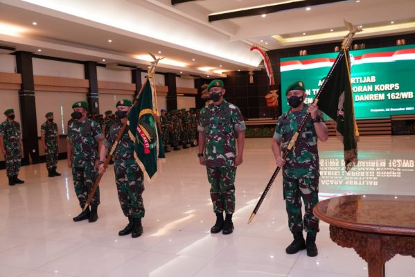 Kolonel Czi Lalu Rudy Irham Srigede Resmi Menjabat Komandan Korem 162/WB