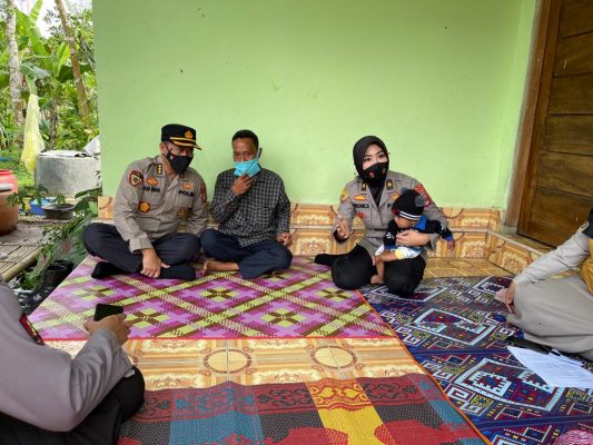 Keluarga TKI Korban Kapal Karam Didatangi Psikolog Polda NTB