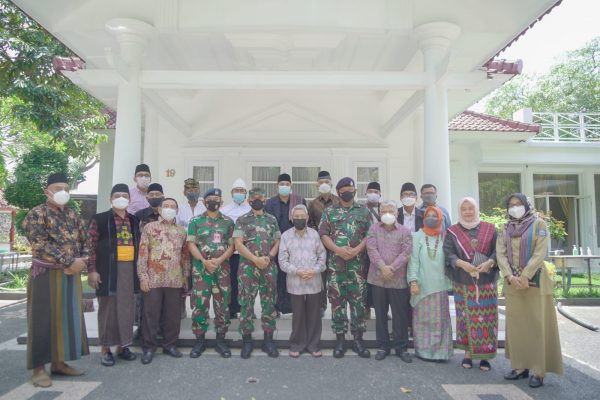 Danrem162/WB bersama Danlanal dan Danlanud Silaturrahmi ke Pemban MAS