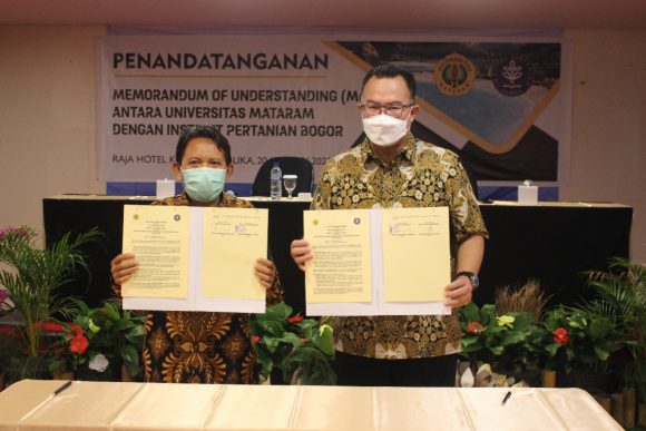 Unram Jalin Kerjasama dengan Institut Pertanian Bogor