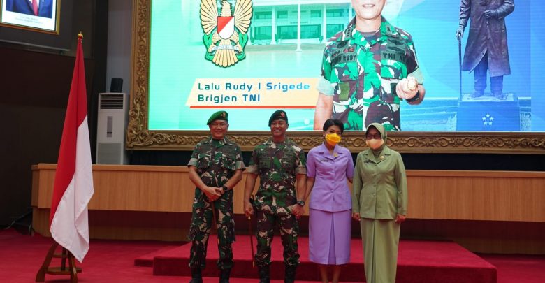 Brigjen TNI Lalu Rudy Irham Srigede, ST. M.Si. Instruksikan Jajarannya lanjutkan Program Pompa Hidram