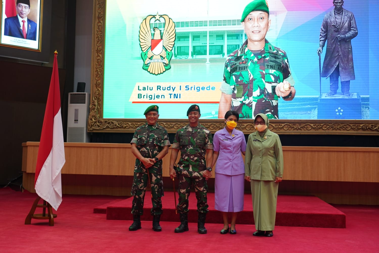 Brigjen TNI Lalu Rudy Irham Srigede, ST. M.Si. Instruksikan Jajarannya lanjutkan Program Pompa Hidram