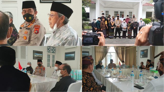 Silaturrahmi dengan Sesepuh MAS, Kapolda NTB sebut Mereka Keluarga Barunya