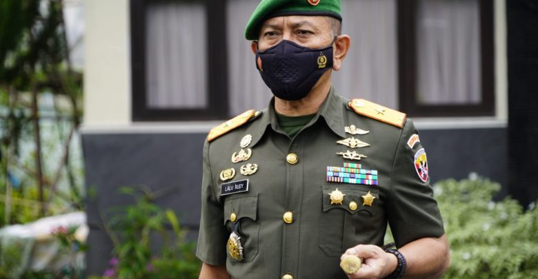 HUT Korem 162/WB Ke 61, Danrem Pimpin Ziarah Rombongan