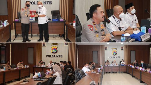 Wakapolda Terima Kunjungan Kerja Kompolnas RI di Mapolda NTB