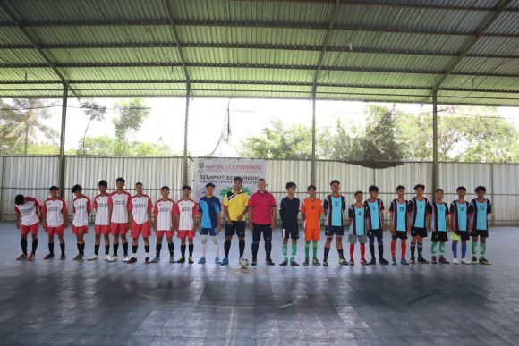 SMPN 1 Kopang Juara I Turnament Anak Bangsa Cup 2022