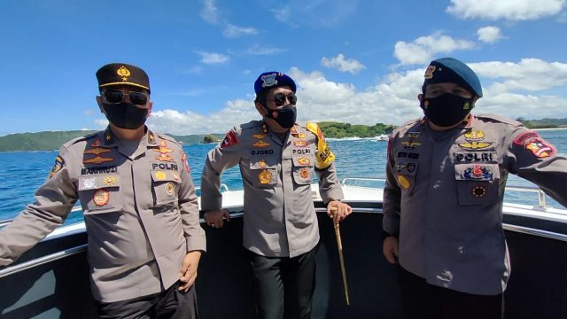 MotoGP Mandalika, Polda NTB Patroli Laut Dan Udara