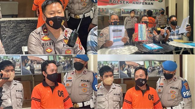 Polsek Ampenan Ringkus Oknum Pegawai Koperasi Diduga Jual Togel