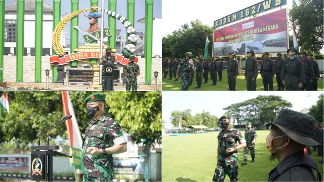 Danrem 162/WB Buka Diklatsar Bela Negara PT. AMNT Gelombang Kedua