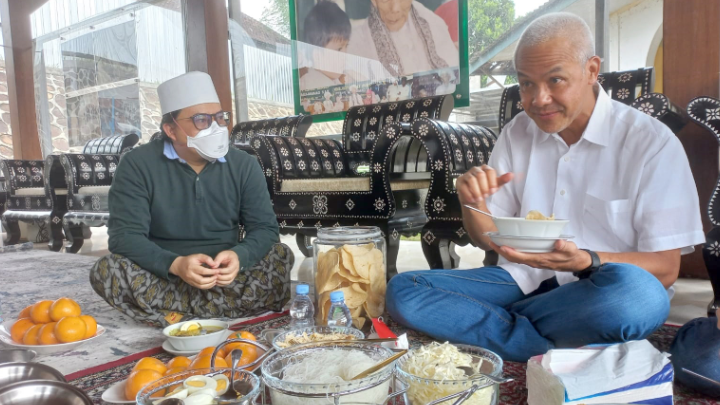 Gubernur Jateng Silaturrahmi ke Ketua Umum Pengurus Besar Nahdlatul Wathan