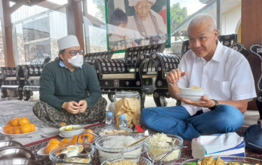Gubernur Jateng Silaturrahmi ke Ketua Umum Pengurus Besar Nahdlatul Wathan