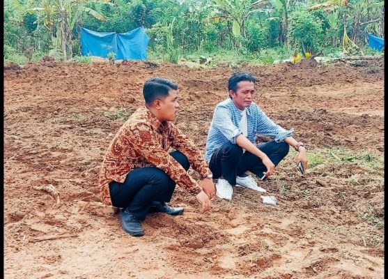 Bupati Loteng Pantau Langsung Pengerjaan Awal Sirkuit Motocross