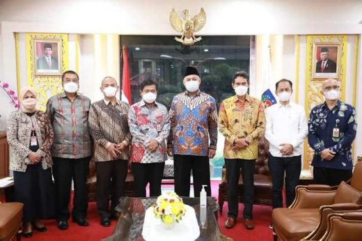 Percepatan Kode Desa Persiapan, M Nursiah Audiensi ke Jakarta