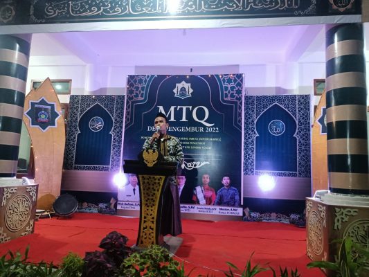 MTQ Ke-2 Desa Pengembur Dapat Mencetak Qori dan Qoriah Bermental Juara
