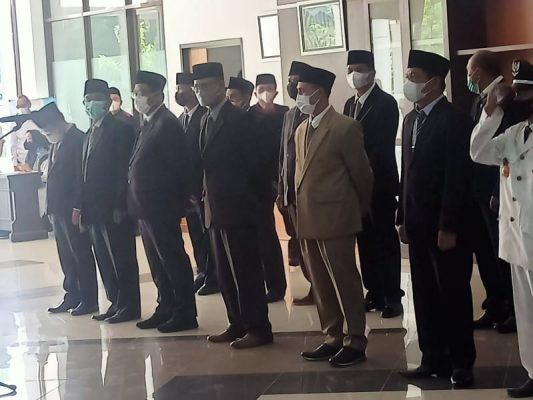 Bupati Lotim H.M. Sukiman Azmy Rotasi Pejabat Eselon II dan III