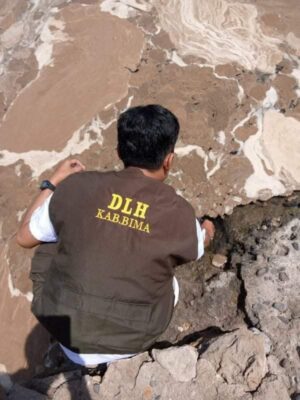 Dugaan Pencemaran Teluk Bima, DLH Lakukan Pemantauan