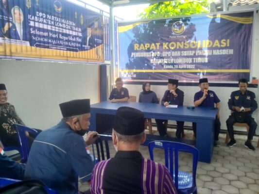 Ketua DPD Nasdem Targetkan Jadi Partai Penguasa