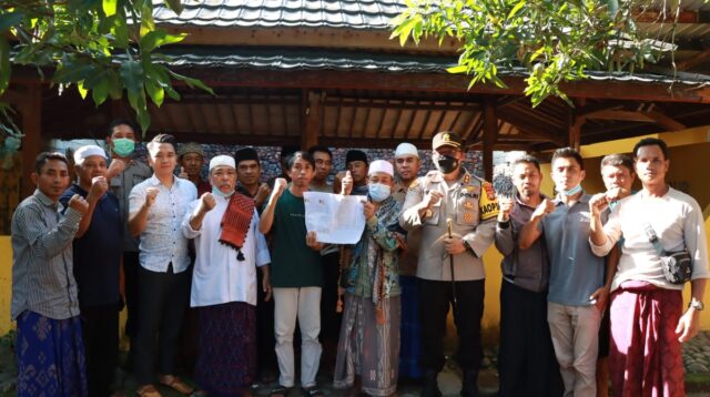 Akhirnya, Warga Desa Mareje Sepakat Damai dan Kembali Hidup Rukun