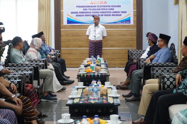 Tingkatkan Kualitas SDM, Pemda Lotim Kerjasama dengan UIN Mataram