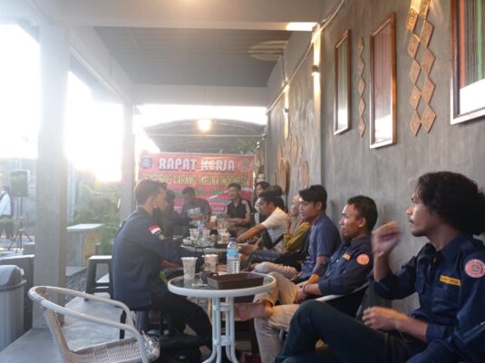 Karang Taruna Kabupaten Lombok Tengah Gelar Rapat Kerja Pertama