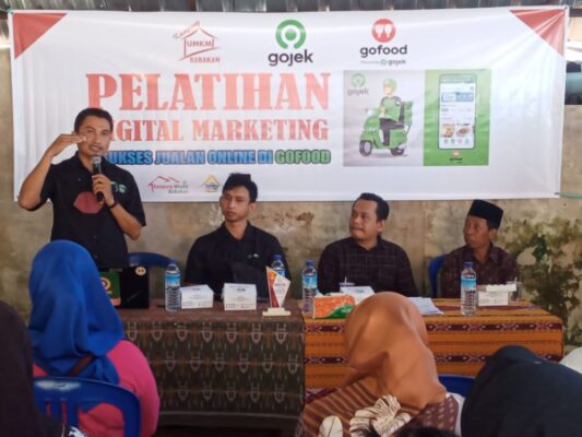 Kolaborasi Kampung UMKM Babakan dan Gojek Gelar Pelatihan Digital Marketing