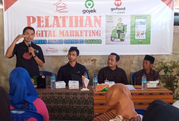 Kolaborasi Kampung UMKM Babakan dan Gojek Gelar Pelatihan Digital Marketing