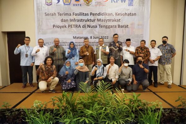 Bupati Lotim Hadiri Penandatanganan Berita Acara Proyek dari UNDP Petra