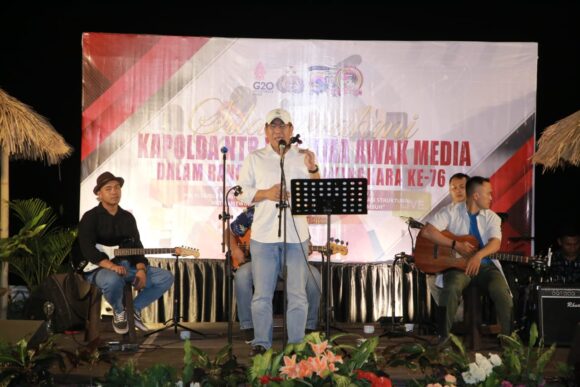 Polda NTB bersama Pimpinan Media dalam HUT Bhayangkara ke 76
