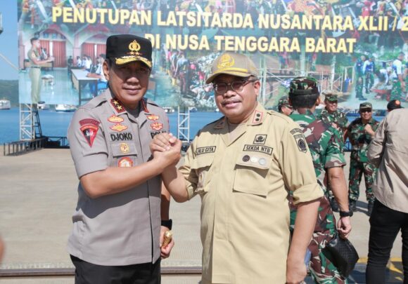 Penutupan Latsitardanus XLII tahun 2022 Dihadiri Kapolda NTB