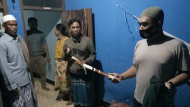Emosi Soerang Mantan di Landah Tebas Pacar Mantan Istri