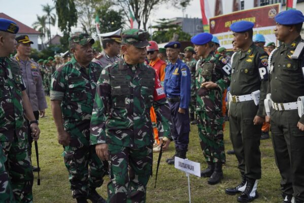 Apel Gelar Pasukan Pengamanan VVIP Kunker Wapres RI ke NTB