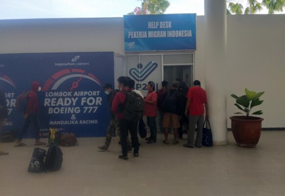 17 CPMI Ilegal Korban Kapal Tenggelam Asal Loteng Dipulangkan