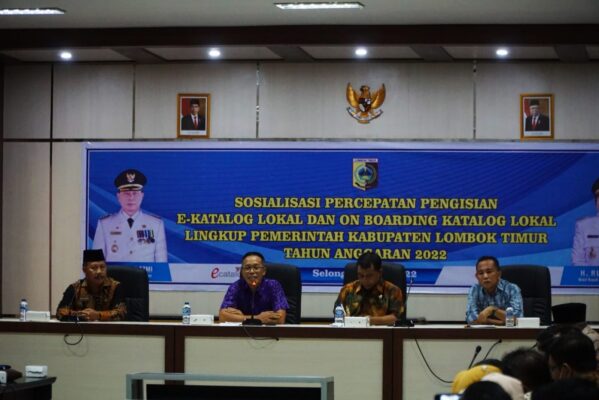 Melalui OM SPAN Seluruh Belanja Pemkab Lotim Mencapai 100 Persen