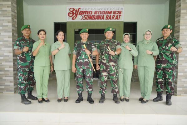 Danrem 162/WB Lanjutkan Kunker Ke Kodim 1628/SB