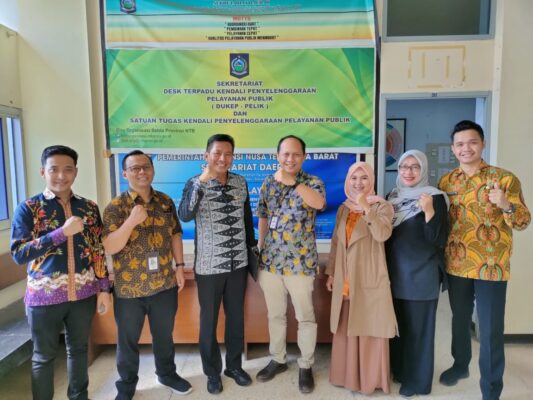 Apresiasi Kemenpan RB terhadap Peta Proses Bisnis Provinsi NTB