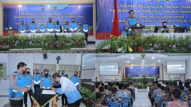Sidang Terbuka Kelulusan Anggota Polisi Polda NTB TA 2022